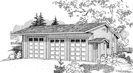 Traditional Elevation of Plan 59460