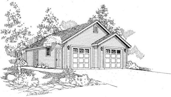 Garage Plan 59462