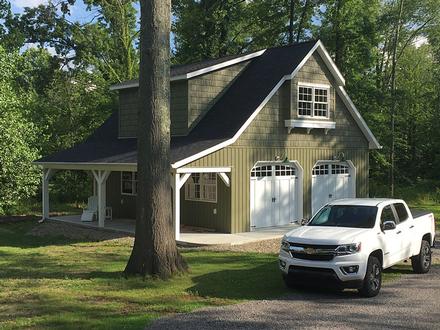 Country Craftsman Farmhouse Elevation of Plan 59479