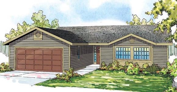 House Plan 59490 Elevation