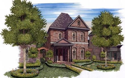 House Plan 59500 Elevation