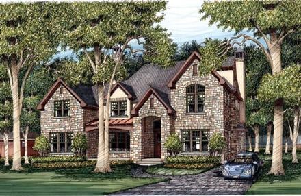 House Plan 59507 Elevation