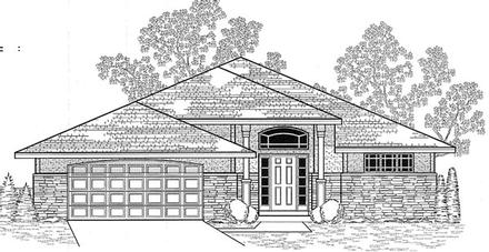Traditional Elevation of Plan 59601
