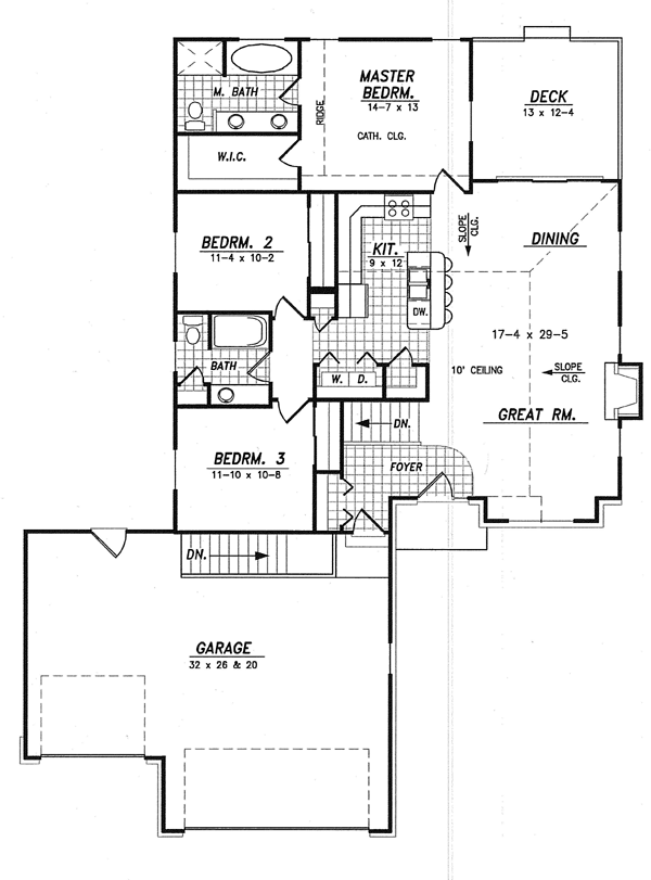Traditional Level One of Plan 59603