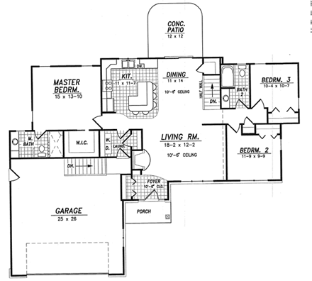 First Level Plan