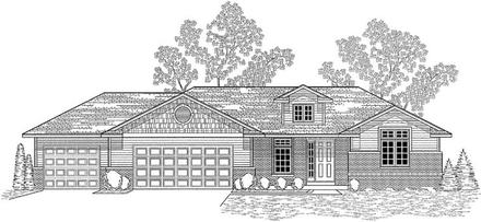 Traditional Elevation of Plan 59670
