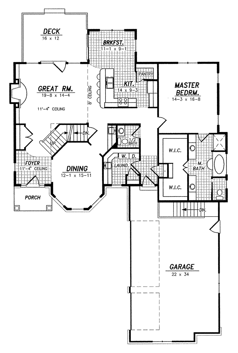 Traditional Level One of Plan 59674