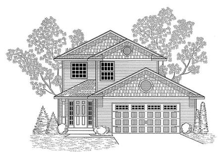 Traditional Elevation of Plan 59675