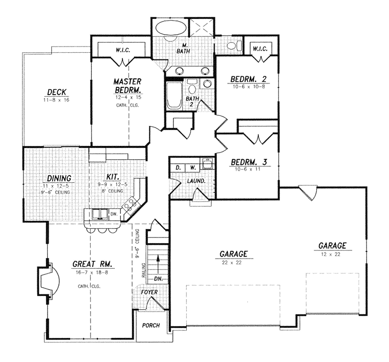 Traditional Level One of Plan 59680