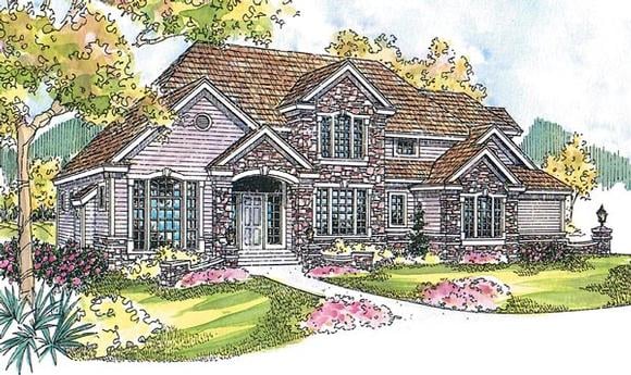 House Plan 59750 Elevation