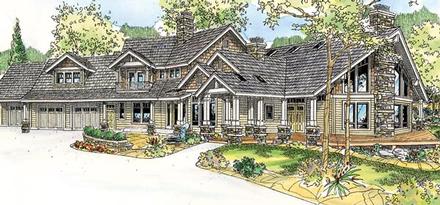 Bungalow Craftsman Elevation of Plan 59769