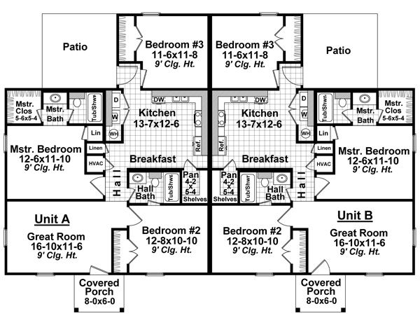 Country Ranch Southern Level One of Plan 59926