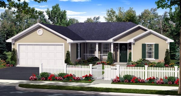 House Plan 59927 at FamilyHomePlans.com