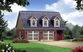 Plan 59949 - 979 Square Feet