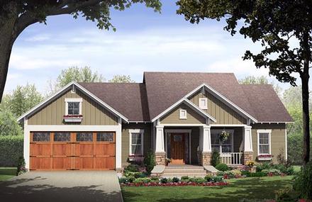 House Plan 59968 Elevation