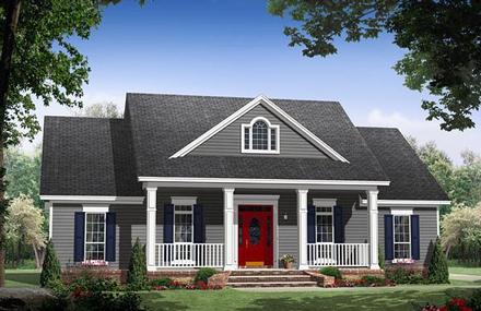 House Plan 59969 Elevation