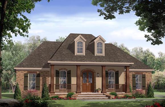 House Plan 59972 Elevation