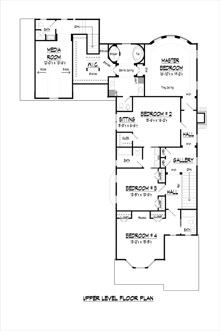 Country Craftsman Southern Victorian Level Two of Plan 60007