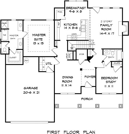 First Level Plan