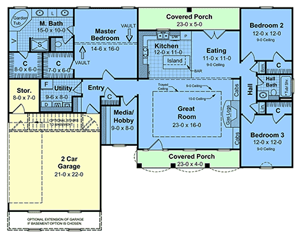 First Level Plan