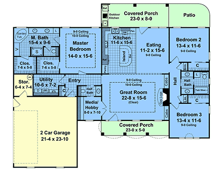 First Level Plan