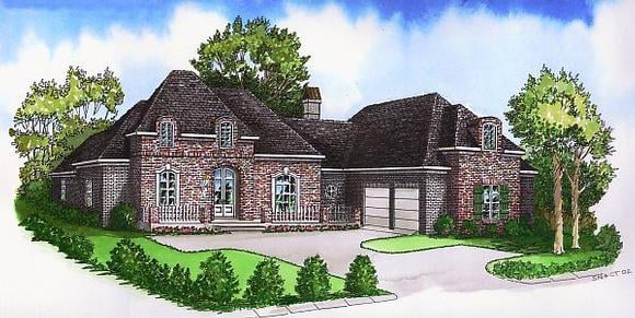 House Plan 60201 Elevation