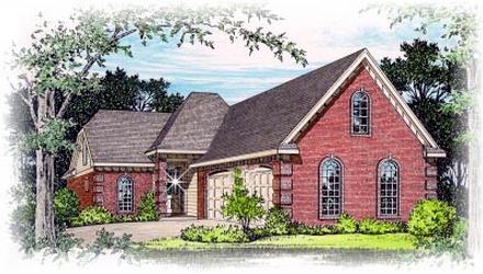 House Plan 60224 Elevation