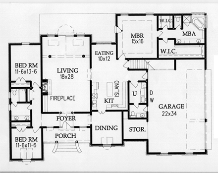 First Level Plan