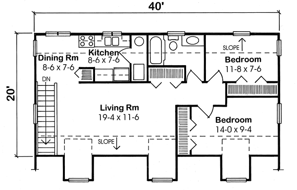 Garage Plan 6026 - 3 Car Garage Apartment Level Two