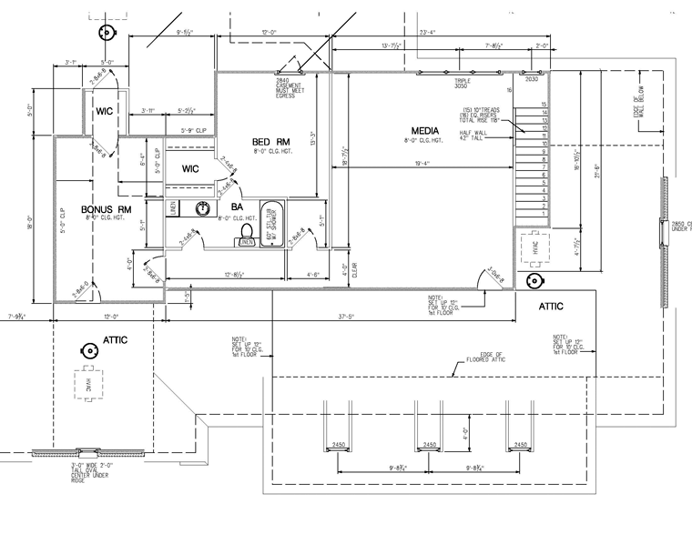 Plan 60266 | Colonial Style with 3 Bed, 3 Bath, 2 Car Garage