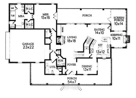 First Level Plan