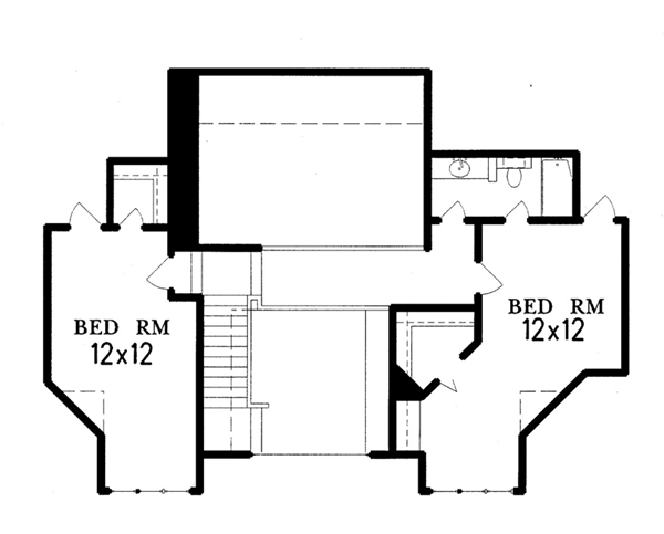 Ranch Level Two of Plan 60287