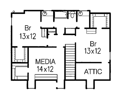 Colonial Level Two of Plan 60333