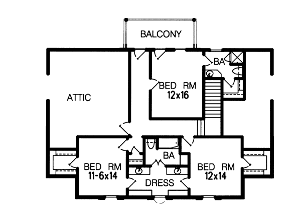 Colonial Level Two of Plan 60343