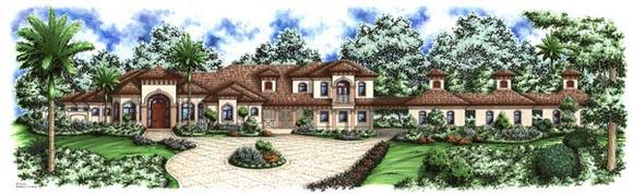 House Plan 60424 Elevation