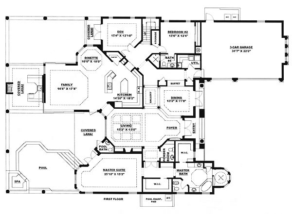 Florida Mediterranean Level One of Plan 60431