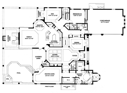 First Level Plan