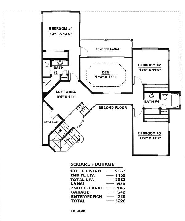 Coastal Florida Mediterranean Level Two of Plan 60432