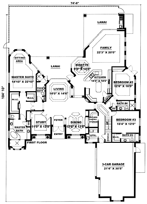 House  Plan  60435 at FamilyHomePlans com