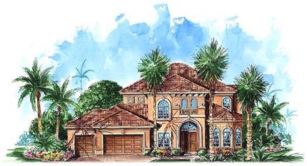 House Plan 60436 Elevation