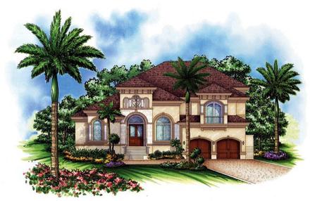 Florida Mediterranean Elevation of Plan 60443