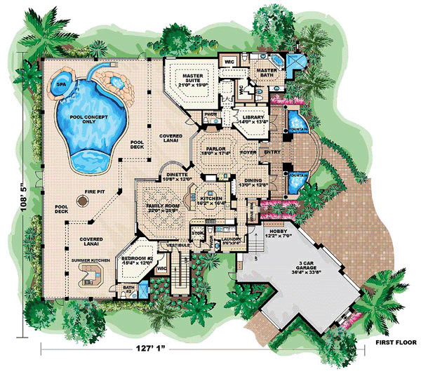 Florida Mediterranean Level One of Plan 60454