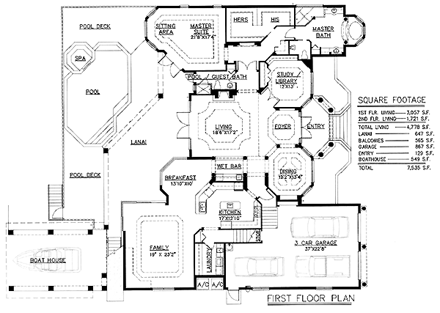 First Level Plan