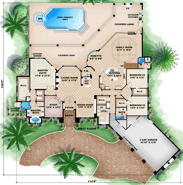 Florida Mediterranean Level One of Plan 60459