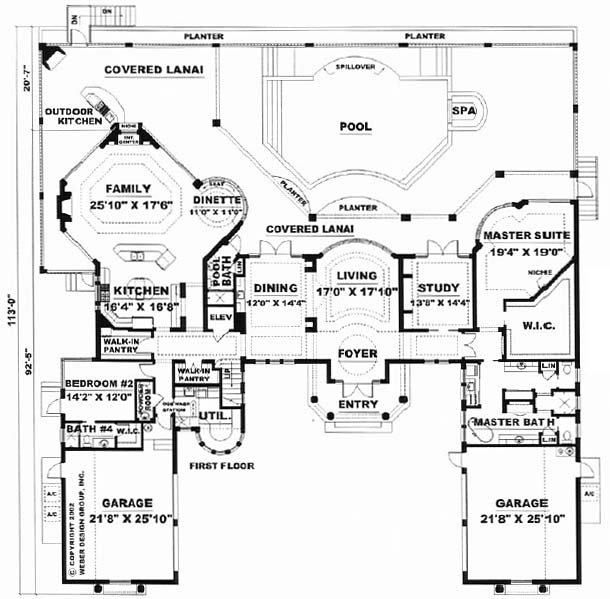 Florida Mediterranean Level One of Plan 60468