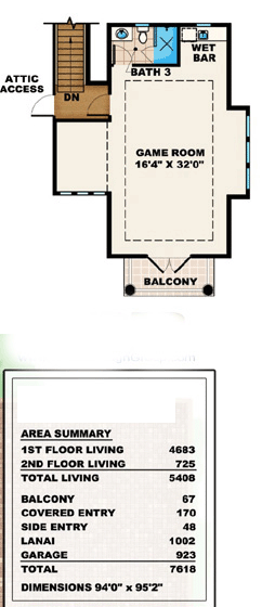 Florida Mediterranean Level Two of Plan 60470