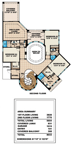 Florida Mediterranean Level Two of Plan 60472