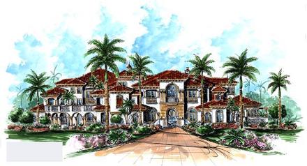 Florida Mediterranean Elevation of Plan 60489