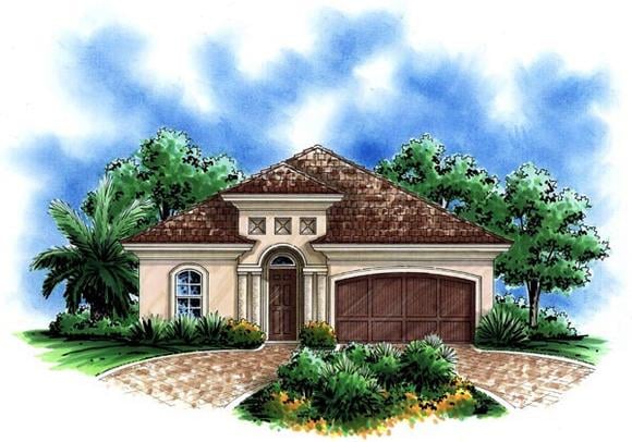 House Plan 60495 Elevation