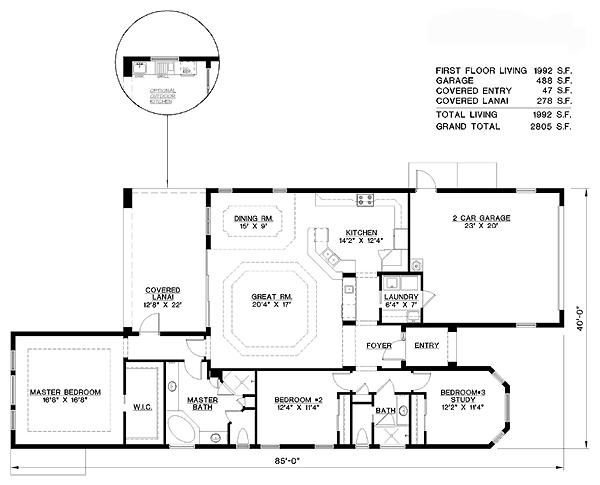 Florida Mediterranean Level One of Plan 60498